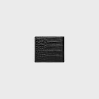 Bi-fold Wallet IN Crocodile Embossed Calfskin - Black - GIFT FINDER - 2 | CELINE