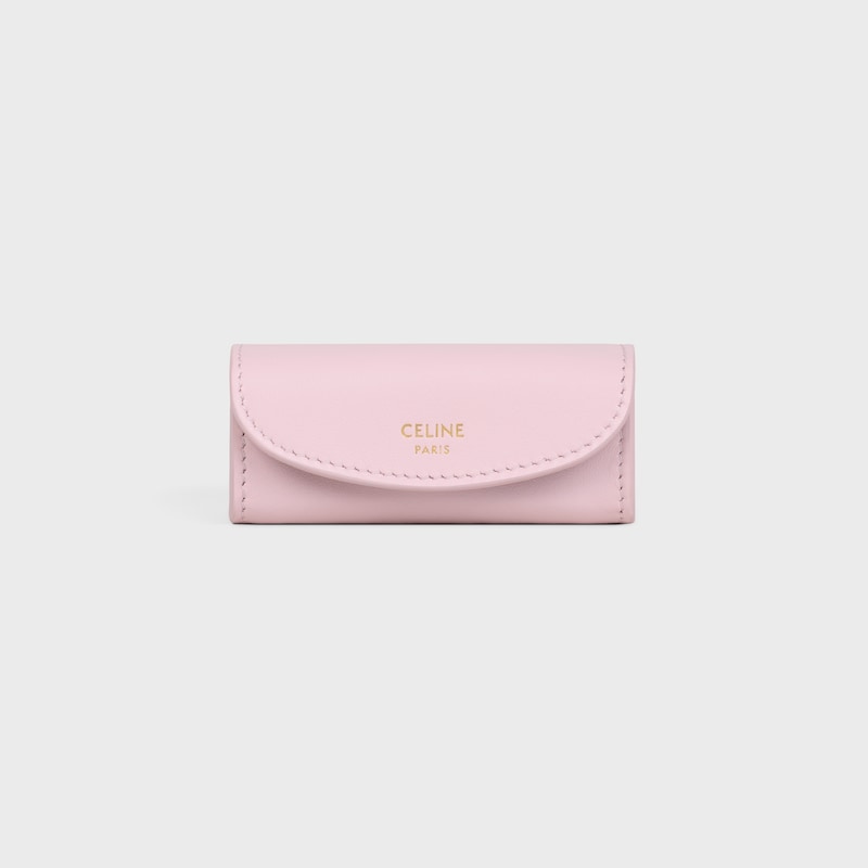 LIPSTICK CASE IN SMOOTH CALFSKIN - DIRTY PINK / SYRAH - BEAUTY ACCESSORIES - 1 | CELINE