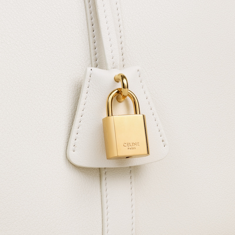 Large Boston IN SUPPLE GRAINED CALFSKIN - RICE - CUIR TRIOMPHE - 1 | CELINE