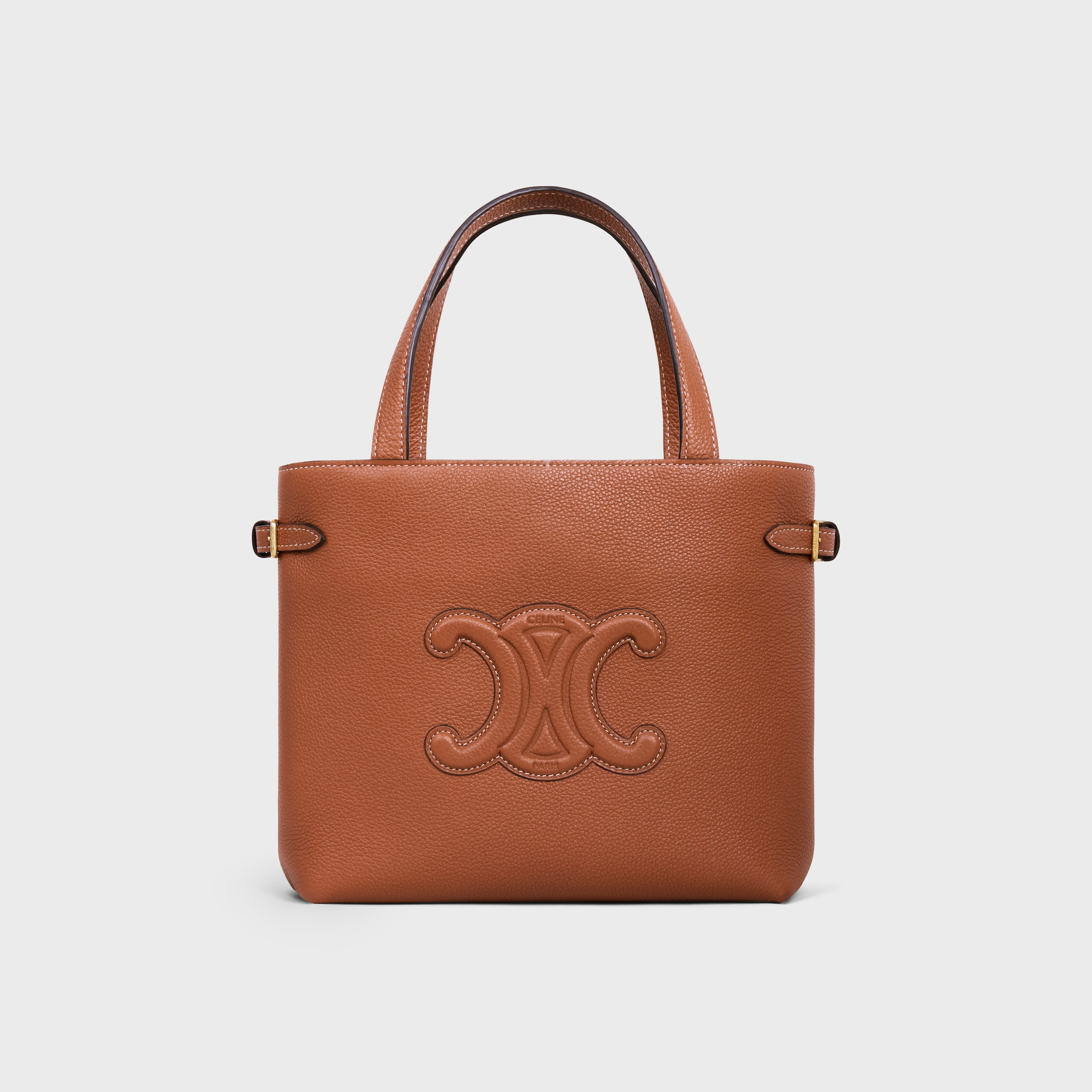 CELINE【入手困難】CABAS ANAIS★CUIR TRIOMPHE★MEDIUM★ 全色 CELINE Medium Cabas Anais Cuir Triomphe Tote Hand Bag