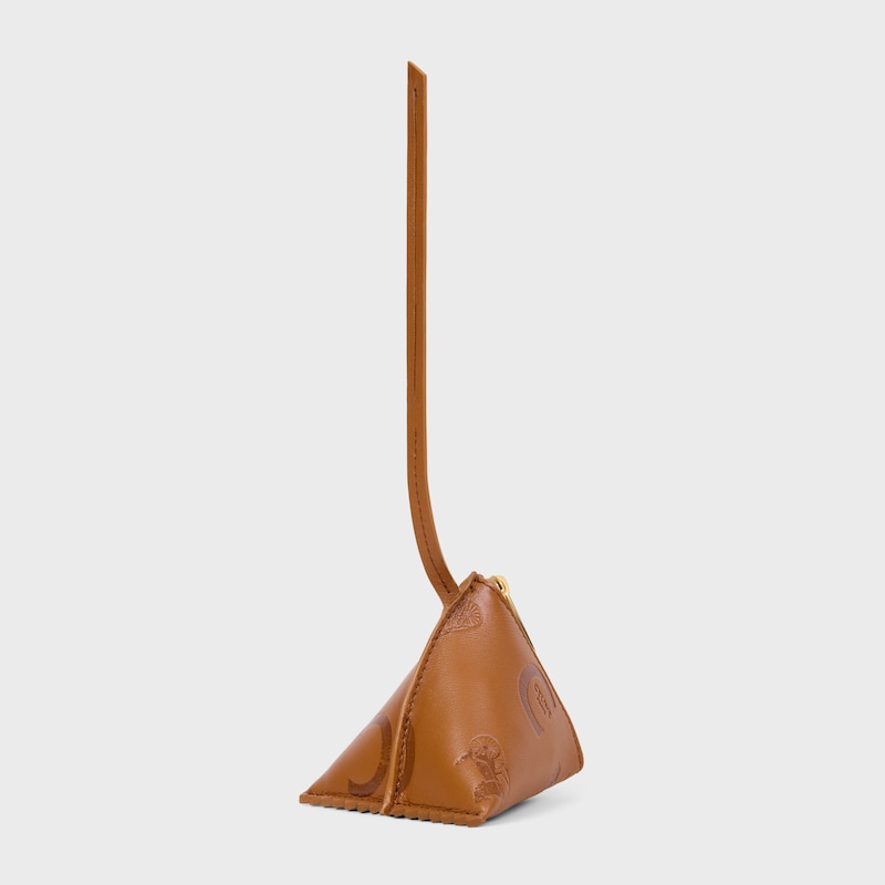 BERLINGOT CHARM IN LAMBSKIN - GOLDEN TAN - BAG CHARMS - 1 | CELINE