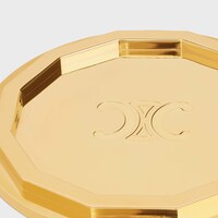 candle stand in steel - GOLD - CANDLES - 1 | CELINE