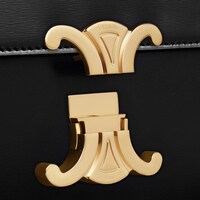 CLASSIQUE TRIOMPHE BAG IN shiny calfskin - BLACK - TRIOMPHE - 1 | CELINE