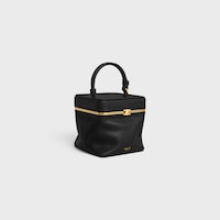 CUBE IN SUPPLE CALFSKIN - BLACK - MORE LINES - 2 | CELINE