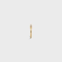 Systeme Ring in Yellow Gold and Diamonds - Yellow Gold and White -  - 1 | CELINE