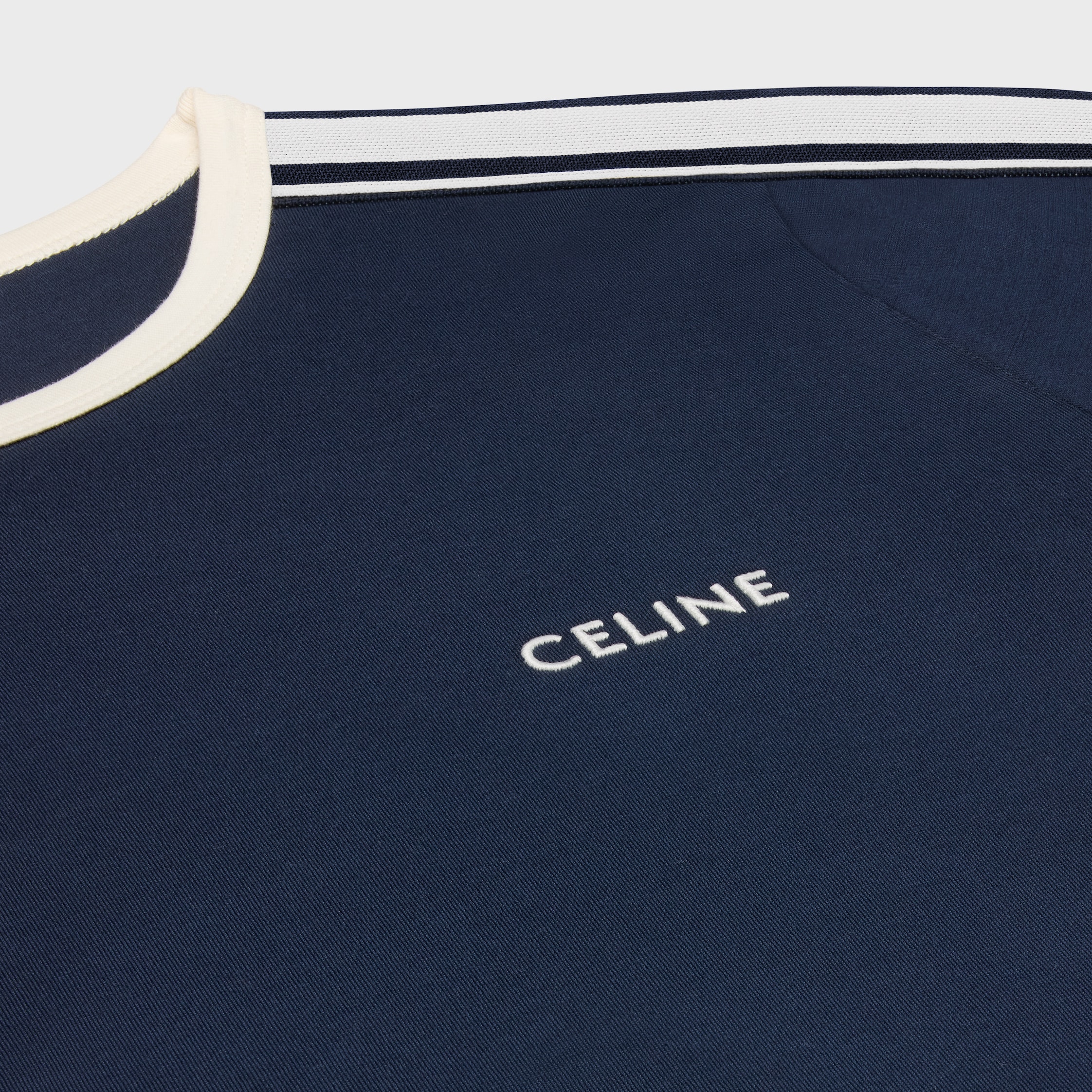 CELINE レギュラー Tシャツ / コットンジャージー - ディープ