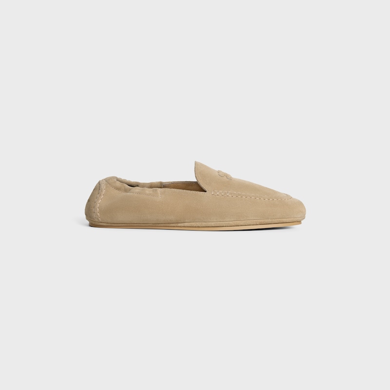 MOCAS&Iacute;N ADAM DE ANTE DE PIEL DE BECERRO - BEIGE -  - 1 | CELINE