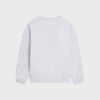 sweatshirt IN cotton fleece - GREY/RED -  - 2 | CELINE