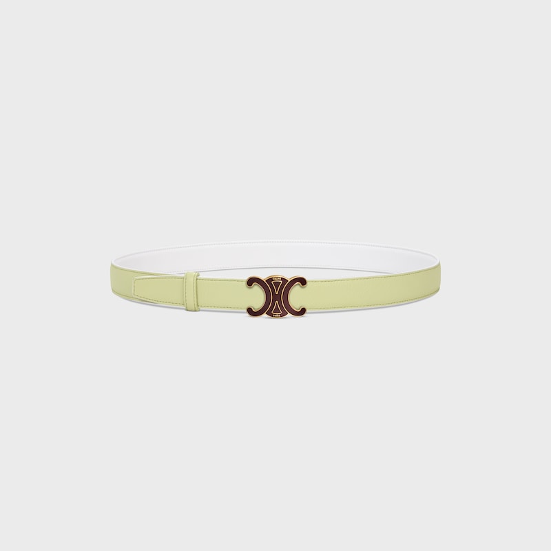 lani&egrave;re de ceinture r&eacute;versible 25MM Veau lisse et veau grain&eacute; -  -  - 1 | CELINE