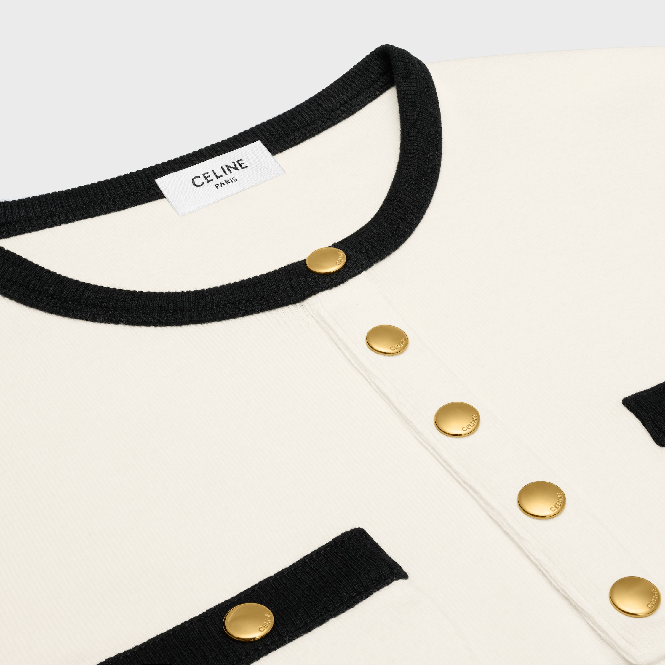 CELINE♡クロップドTシャツ CELINE - CELINE セリーヌ Tシャツ レディース クロップド T