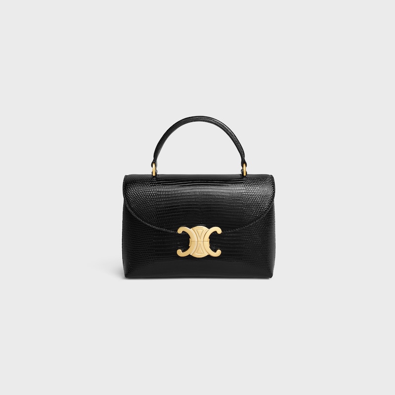 TEEN NINO BAG IN Lizard - BLACK - NINO - 1 | CELINE