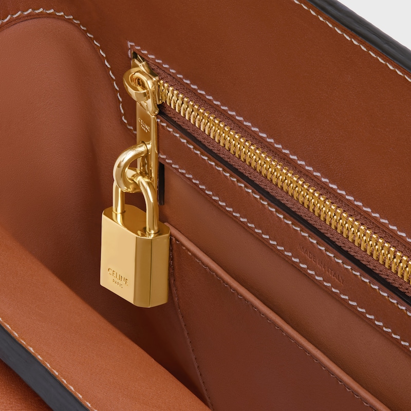 SAC CELINE CONTI TEEN MODELE Veau Naturel - TAN - CADEAUX D'EXCEPTION - 1 | CELINE