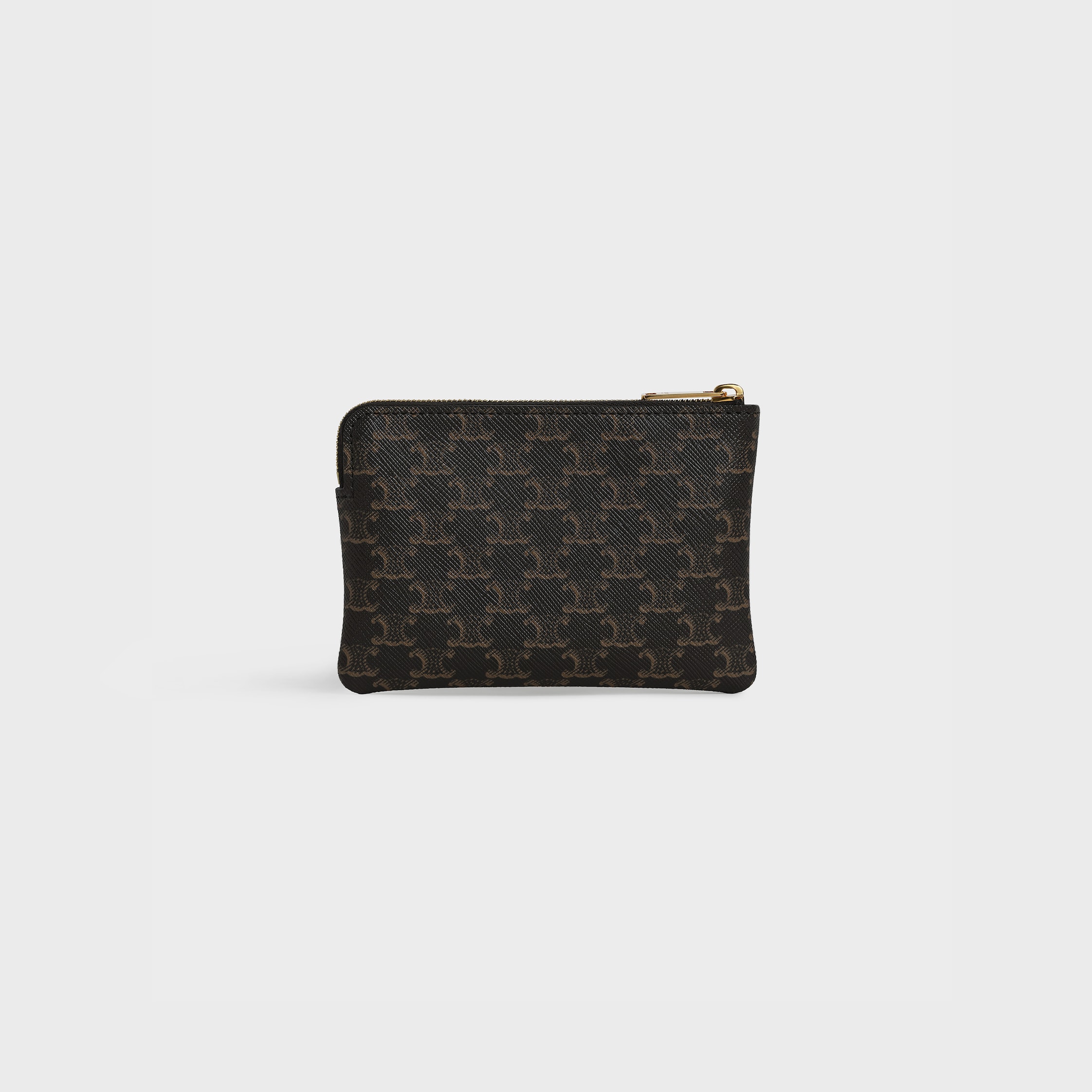 CELINE セリーヌ　コイン＆カードポーチ / トリオンフキャンバス 再入荷♡ コイン & カードポーチ キュイル トリオンフ (CELINE