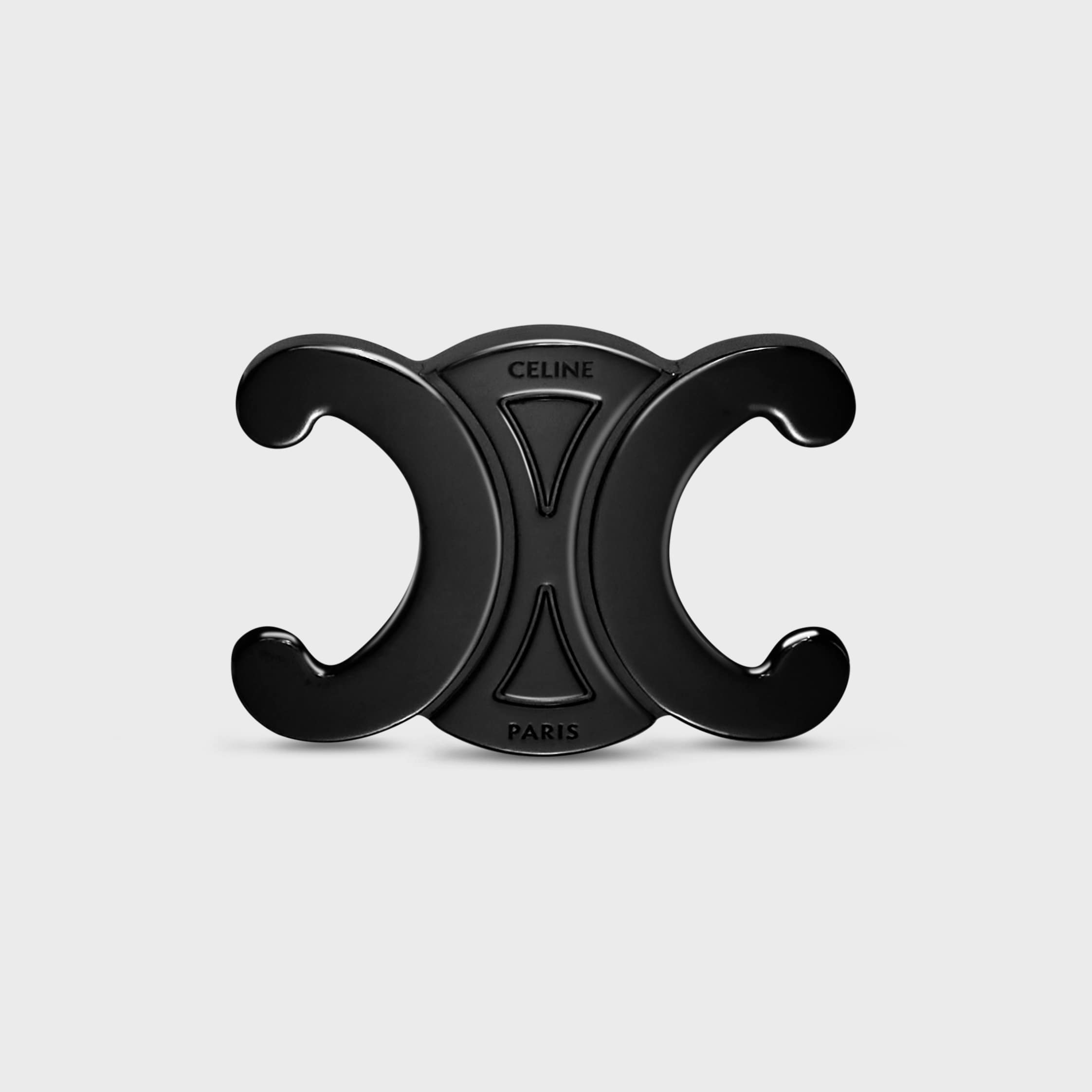トリオンフバックル 18MM / メタル - ブラック | CELINE