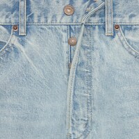 short wesley denim horizon wash - HORIZON WASH -  - 1 | CELINE