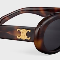 Triomphe 01 sunglasses in Acetate - BLONDE HAVANA -  - 2 | CELINE