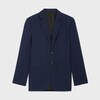 classic jacket in wool gabardine - INK -  - 1 | CELINE
