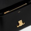 MEDIUM NINO BAG IN SMOOTH SATINATED CALFSKIN - BLACK - GIFT FINDER - 4 | CELINE