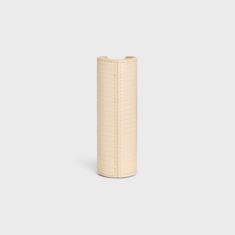 Travel Spray Case in Lizard - DEEP IVORY - FRAGRANCE ACCESSORIES - 1 | CELINE