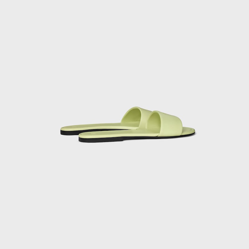 COAST MULE IN LAMBSKIN - SOFT LIME -  - 1 | CELINE