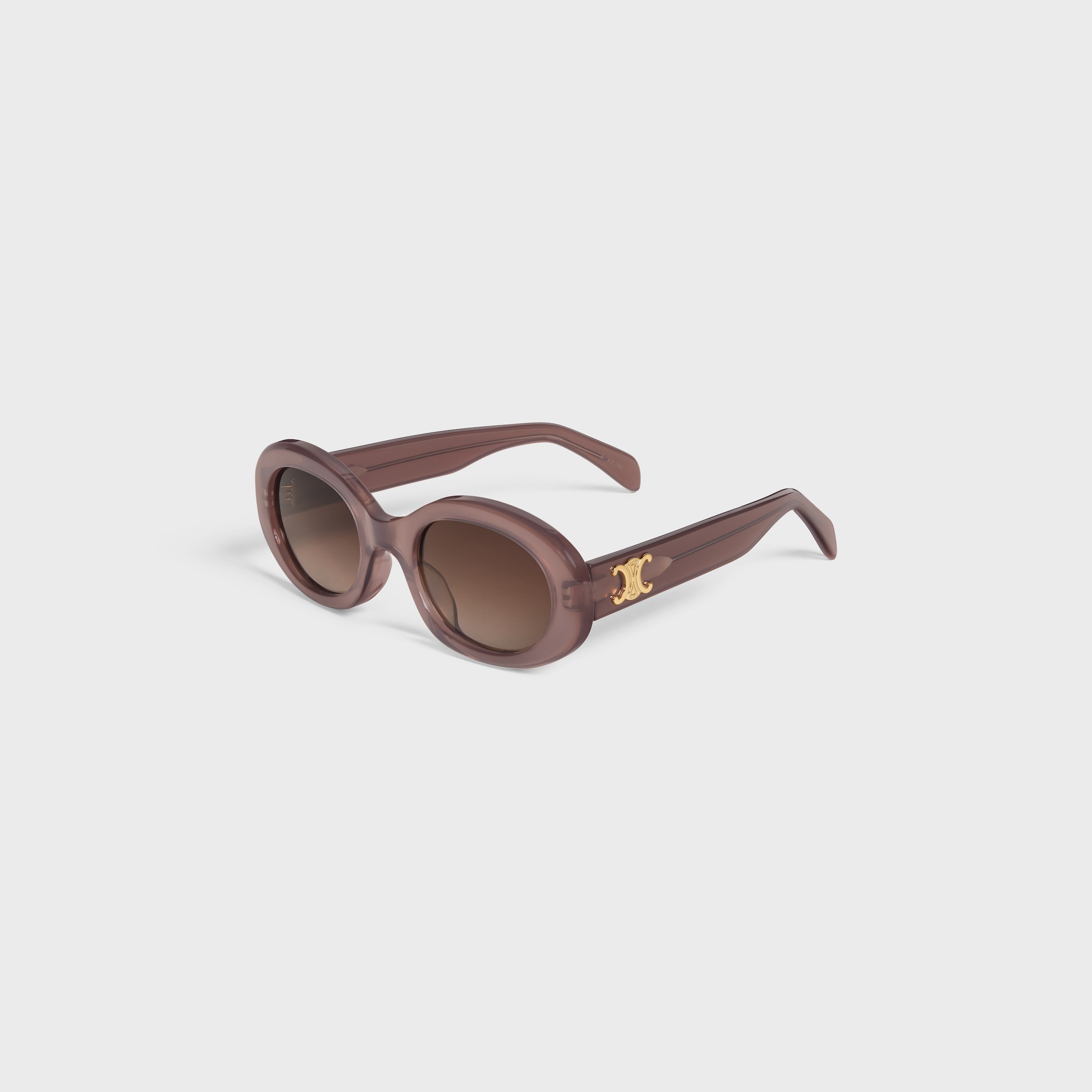 セリーヌ　サングラス　ブラウン　グラデーション　トリオンフ　SC1757G トリオンフ 01 サングラス / アセテート - ブラック | CELINE