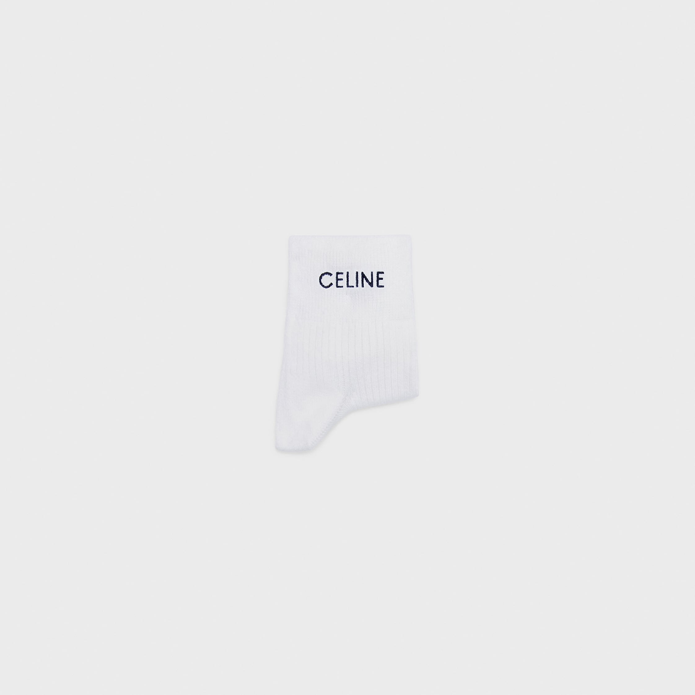 CELINE ソックス / コットン - オフホワイト | CELINE