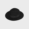 fedora hat in felt - BLACK -  - 3 | CELINE