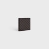 Bi-fold card holder IN Triomphe Canvas - Black - CAMPAIGN HAUTE PARFUMERIE - 2 | CELINE