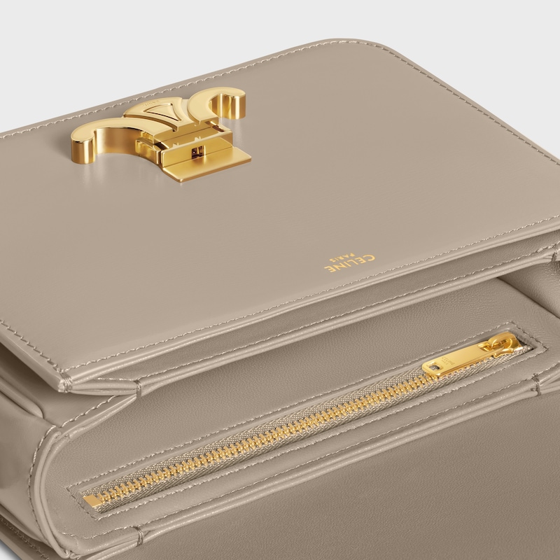 TEEN TRIOMPHE BAG IN shiny calfskin - MODERN TAUPE - TRIOMPHE - 1 | CELINE
