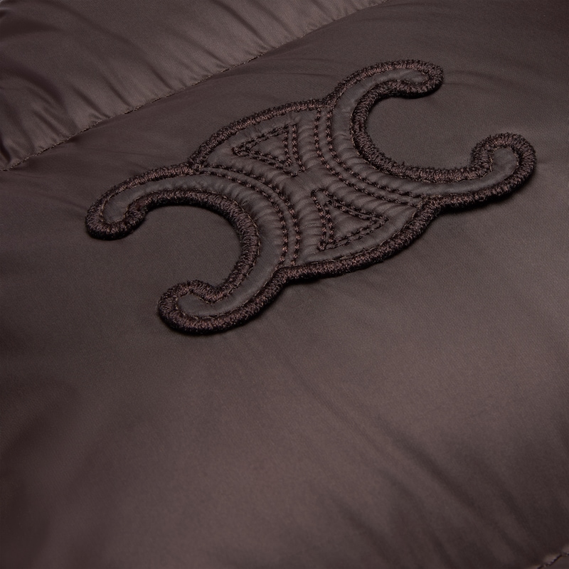 無袖羽絨外套 - 棕色 -  - 1 | CELINE