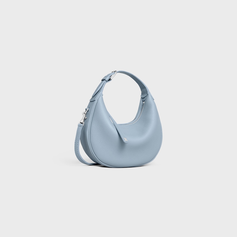 TEEN LULU CELINE DE PIEL DE BECERRO CON TEXTURA GRANULADA - DENIM CLARO - BOLSOS DE HOMBRO - 1 | CELINE