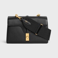 สายผ้าวูลแบบปรับได้ - สีดำ - ชาร์มและแอคเซสเซอรี่ - 2 | CELINE