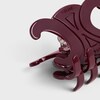 Large Pince à Cheveux Celine en Acétate - BORDEAUX - ACCESSOIRES CHEVEUX - 3 | CELINE