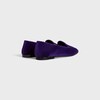 MOCASSINO AURA CON TRIOMPHE IN VELLUTO - VIOLA -  - 3 | CELINE