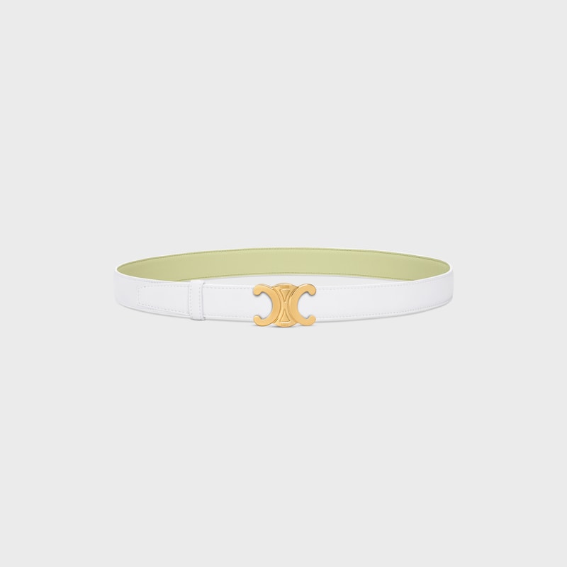 lanière de ceinture réversible 25MM Veau lisse et veau grainé -  -  - 1 | CELINE