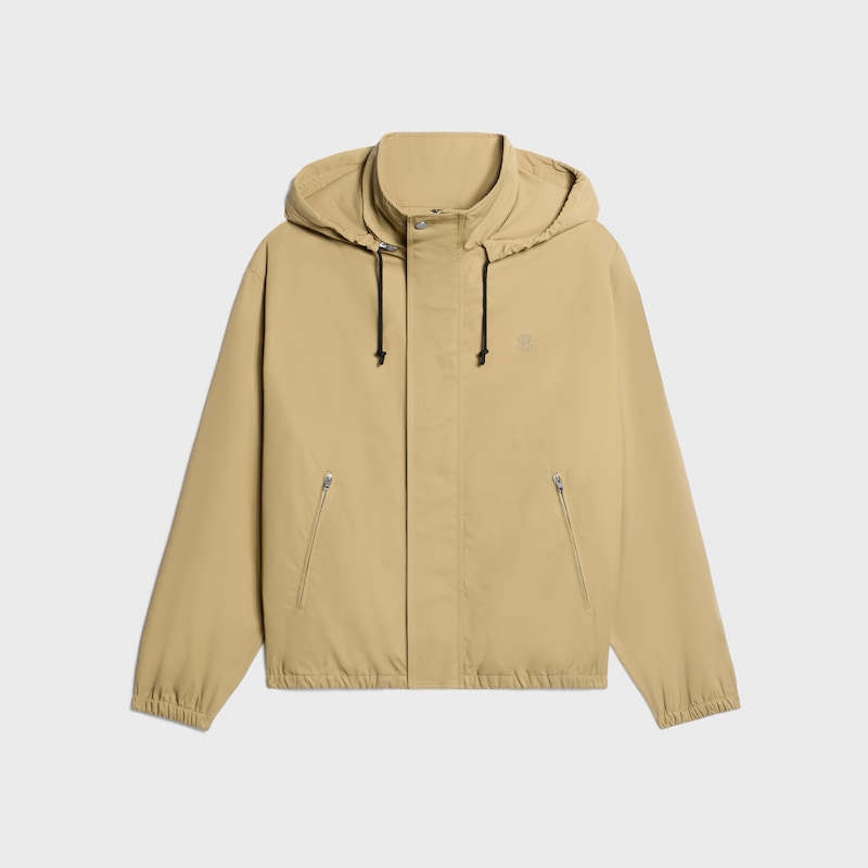 WINDBREAKER IN nylon twill - BEIGE -  - 1 | CELINE