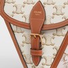 Triomphe Petanque Game in Triomphe canvas and Calfskin - WHITE - HOME - 6 | CELINE