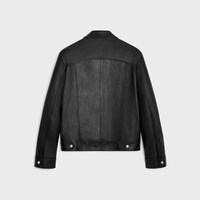 blouson droit agneau souple - Noir -  - 2 | CELINE