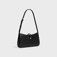 TINA SHOULDER BAG IN shiny calfskin - BLACK - GIFTS FOR HER - 2 | CELINE