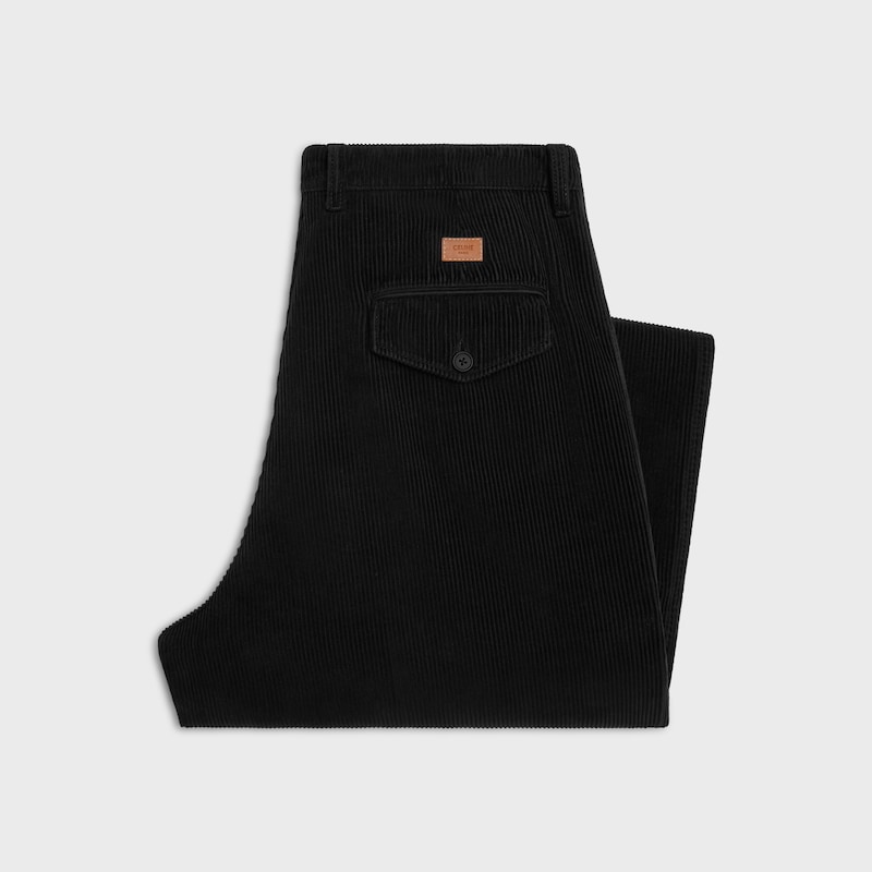 Chinos aus Kord - SCHWARZ HELLES STONE WASH -  - 1 | CELINE