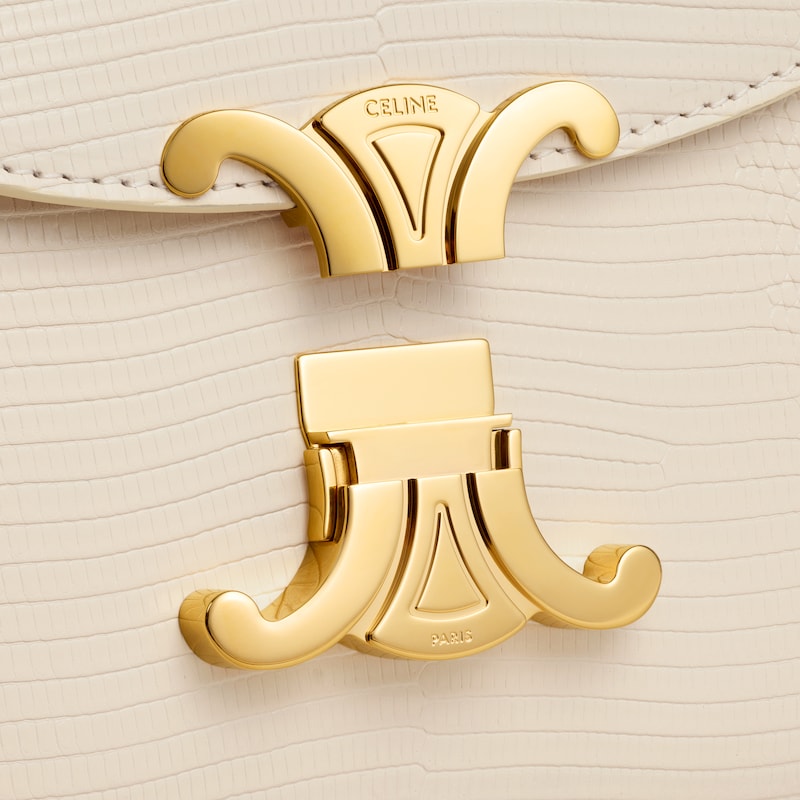 TEEN NINO BAG IN lizard - CREAM - NINO - 1 | CELINE