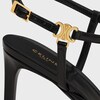 CELINE 아바 샌들 - 램스킨 - 블랙 -  - 5 | CELINE