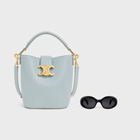 ミニ バケット ルイーズ / スムースカーフスキン - アイスブルー - もっと見る - 1 | CELINE