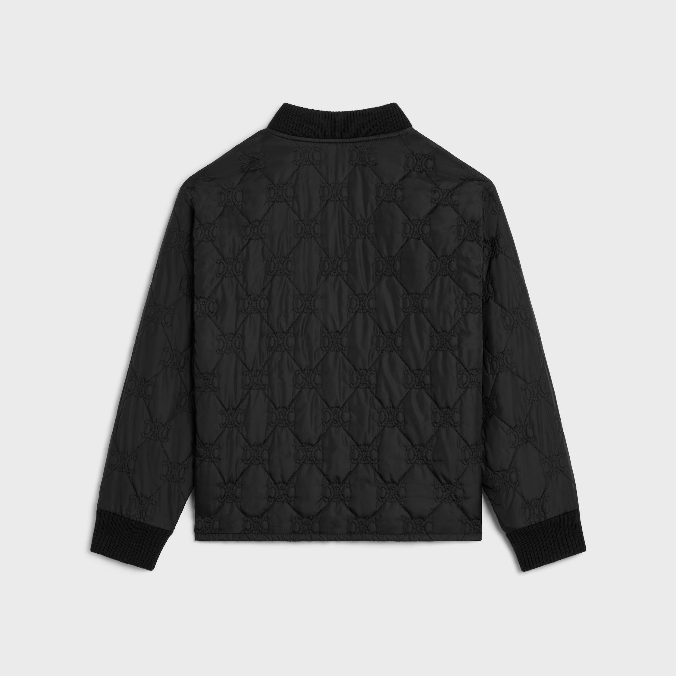 Celine AW19 hedi slimane runway western teddy Jacket black