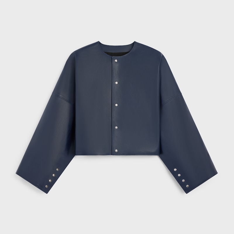開衫夾克 - 警察藍 -  - 1 | CELINE
