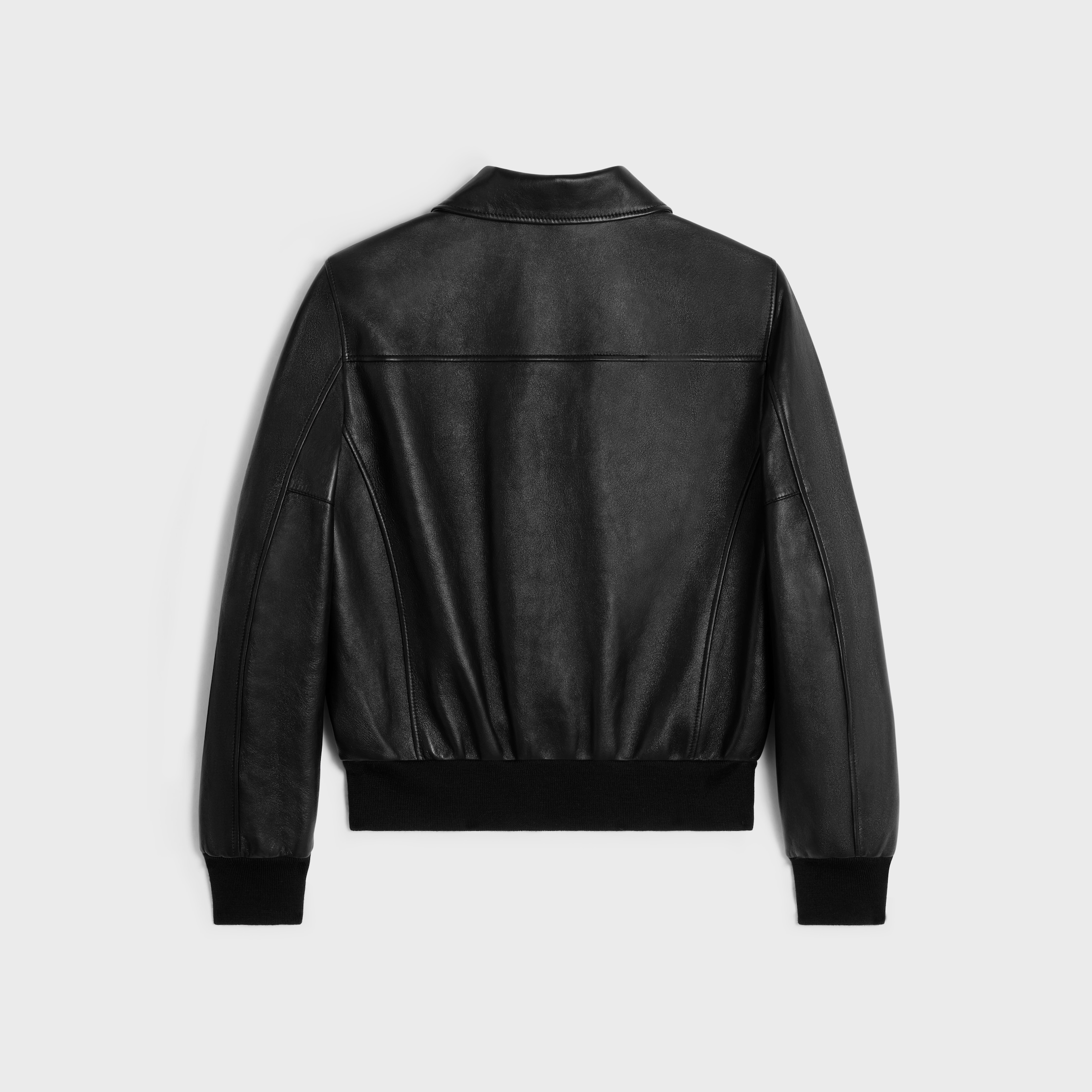 関税込 Celine loose aviator blouson jacket in soft lambskin loose aviator blouson jacket in soft lambskin - EBENE | CELINE