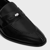 CELINE MALAQUAIS PENNY TRIOMPHE拋光牛皮革樂福鞋 - 黑色 -  - 1 | CELINE