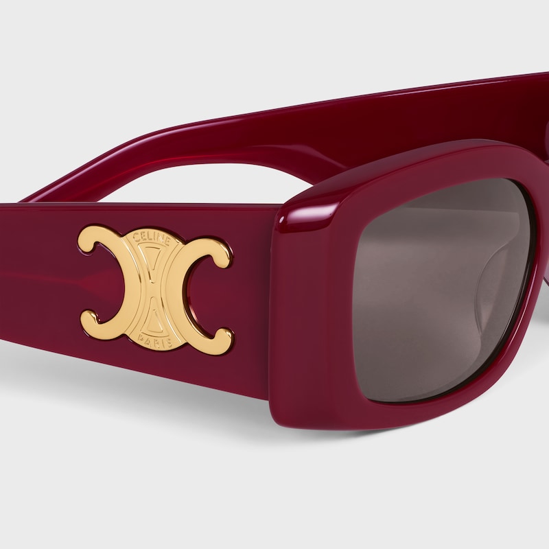 Lunettes de soleil Triomphe XL 01 en Acétate - BORDEAUX -  - 1 | CELINE
