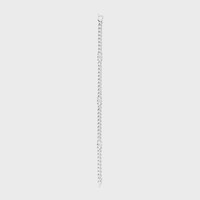 TRIOMPHE GOURMETTE小號手鐲 - 銀色 -  - 2 | CELINE