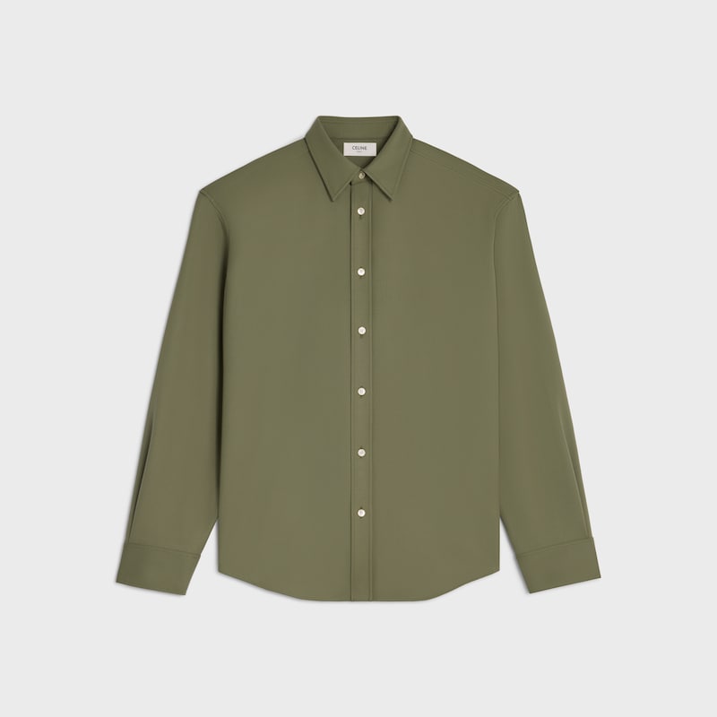 衬衫 - 卡其色 -  - 1 | CELINE